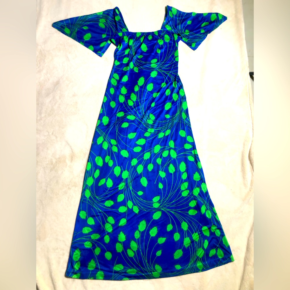Vintage ROSE MARIE REID Maxi Dress Size S/M